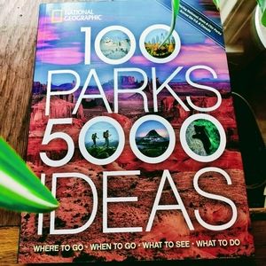 National Geographic Book - 100 Parks 5000 Ideas